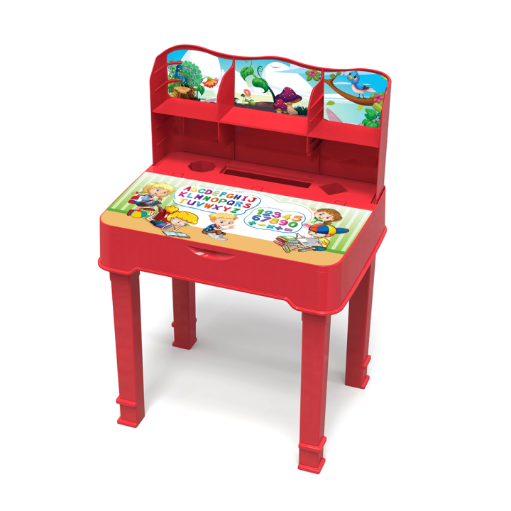 RFL Baby Folding Study Table Classic Red