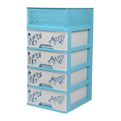RFL 4D ( With Self) Single Wardrobe Blue