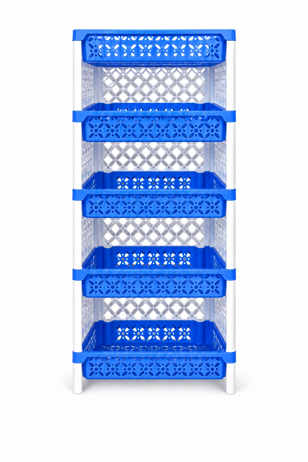 Akij 5 Step Rack 3 Side | Plastic Storage Rack
